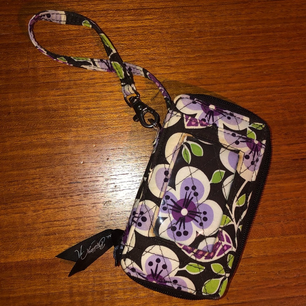 Vera Bradley zip wristlet